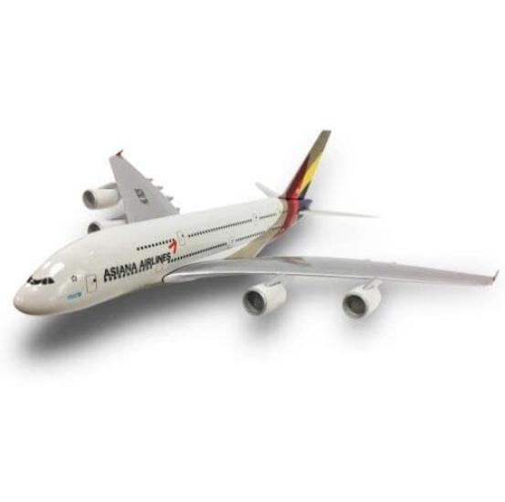 Alloy Asiana Airlines A380 Airplane Model Model Simulation Science Exhibition Model Simulation Model 1/400