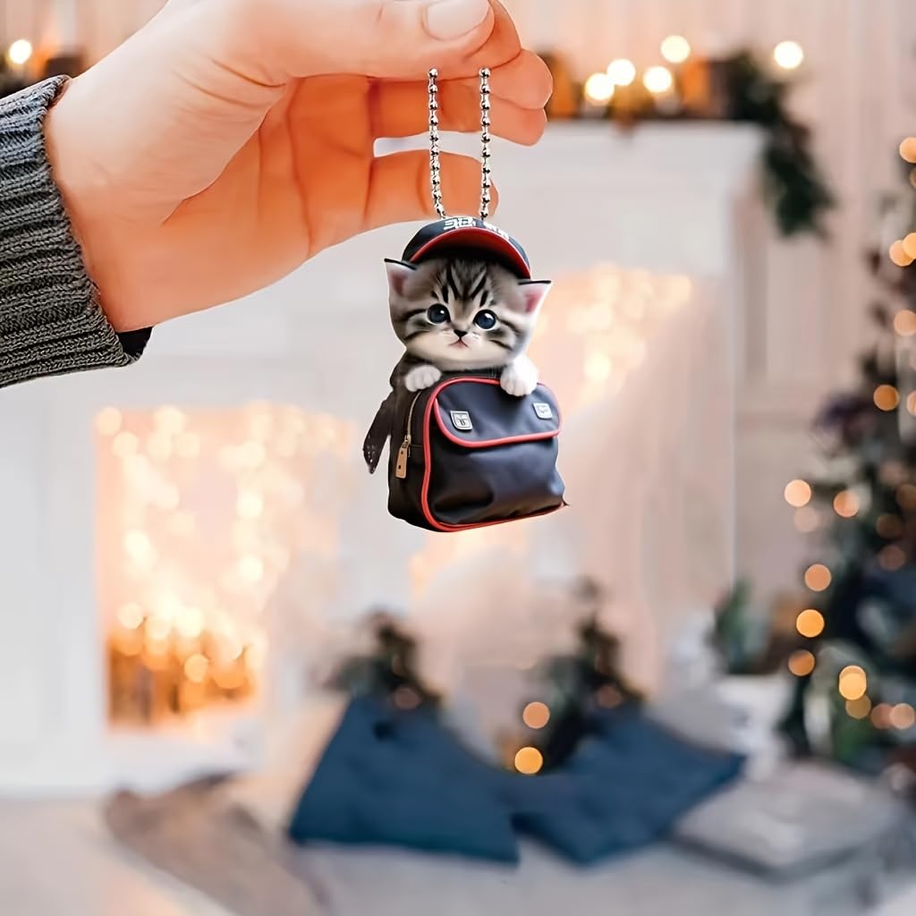Car Decoration Car Hanging Doll Cat Car Pendant Super Cute