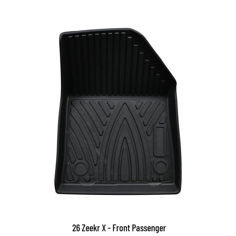 Zeekr X 3D High-Edge Floor Mats: Non-Slip, Easy-Clean, Eco-Friendly TPE for 26 Models
