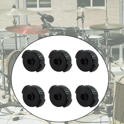 6 Stycken Cymbal Snabbfästen Robusta Jazztrumdelar Tillbehör för