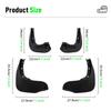 4PCS Car Mud Flaps Splash Guards Mudguards Car Mud Flaps Compatible with MINI Countryman R60 2010 2011 2012 2013 2014 2015 2016