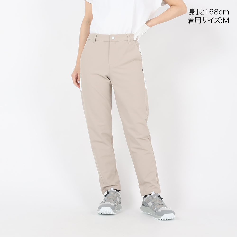 Golf Tapered Pants UV 00 [New Balance] Women's Cool-to-the-touch (Sweat-wicking, Quick-drying, Protection, Opaque, Stretchy) / 012-4131503 040_Beige