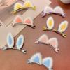 Cute Cat Ear Hairpin Girl  Korean Plush Hair Clip Colorful Small Hairpin Hair Accessories For Women Headwear
