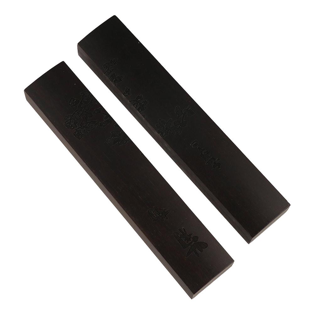 1Pair Retro Wood Paperweight Natural Calligraphy Tool Professional Chinese Paper Weight  Artist