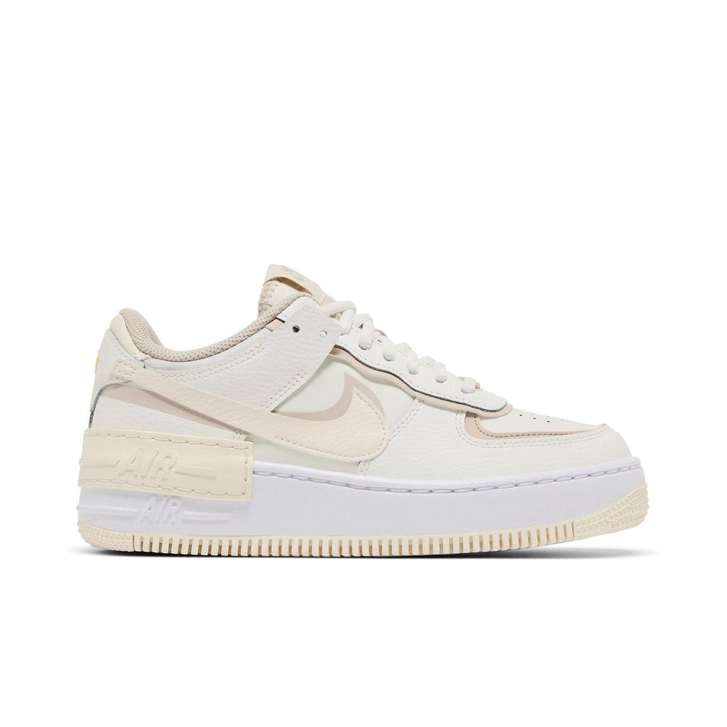 Nike Womens Air Force 1 Low 'Sail Pale Ivory White' (women's sizes) Sail / Pale Ivory / Sanddrift Skateboard Shoes FQ6871 111
