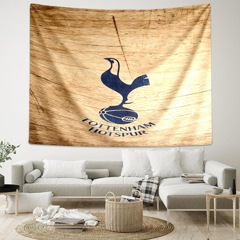 1 pièce Tapisserie Tottenham Hotspur F, Salon, Chambre à coucher, Bureau, Décor de Fête, Cadeau Festif Idéal