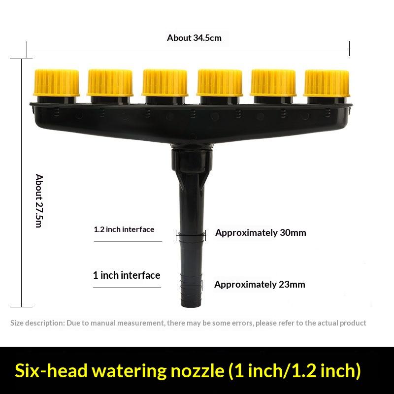 1Pcs Home Garden Lawn Water Sprinklers Agriculture Atomizer Nozzles Farm Vegetables Irrigation Spray Adjustable Nozzle Tool