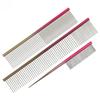 Professional Pet Grooming Comb, Gradient Pet Deluxe Pointed Tail Comb for Cat & Dog Styling Finishing and Fluffing Comb