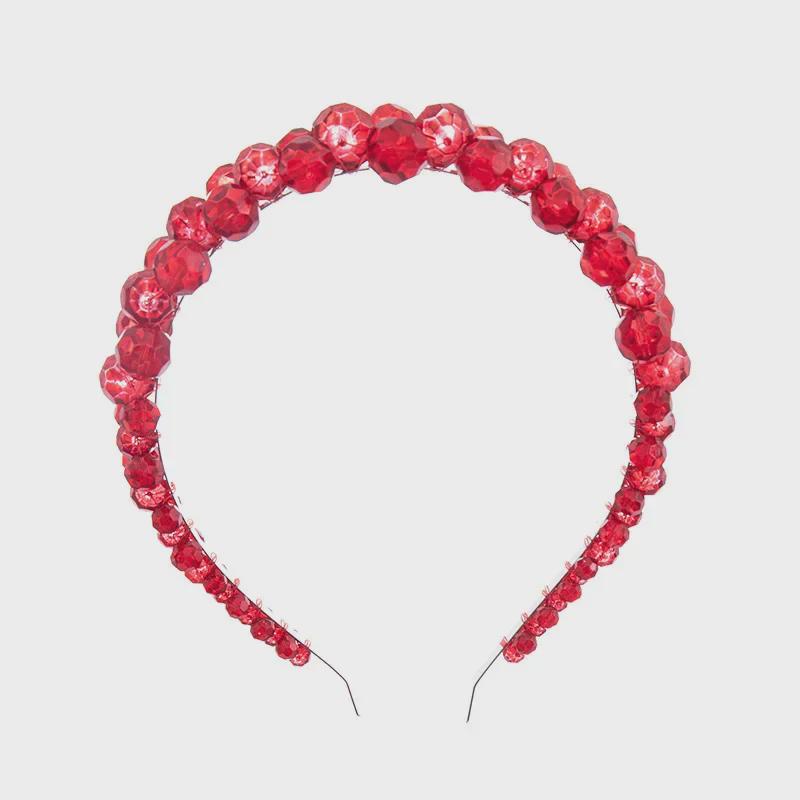 Bentiță cu Mărgele de Cristal European - Voal de Mireasă și Accesoriu de Păr