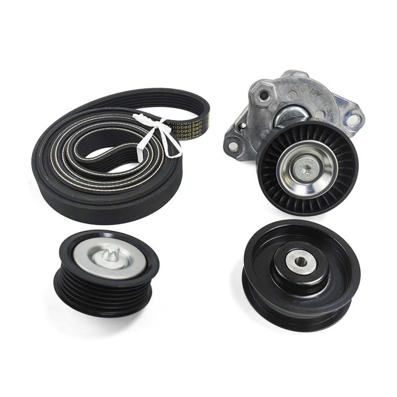 

For Mercedes-Benz A2722000270 Engine Serpentine Drive Belt Pulley Assembly A-001-993-18-96 A-272-202-10-19 A-272-202-14-19