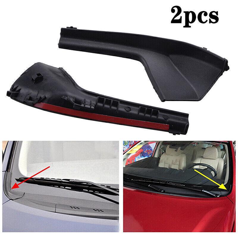 2Pcs Fits For NISSAN 2007-2012 Versa-Cowl Grille Grill Car Outer Cover Driver+Passenger Side 66895-EL000 66894-EL000