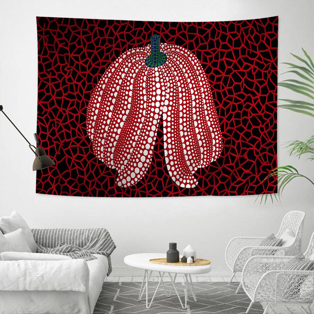 Artwork Classic Kkusama Yyayoi Printed Large Wall Tapestry Buddha Wall Decoration Witchcraft Bohemian Hippie Wall Art Decor