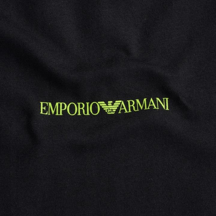 Emporio Armani T-Shirt Men' Black Crew-Neck 111267-2F717-07320