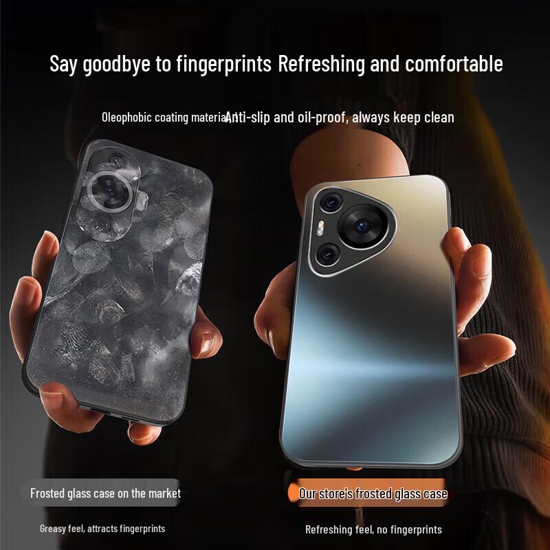 Huawei Pura70 Pro Dragon-themed Protective Phone Case for Men and Women - Plain Color and Trendy