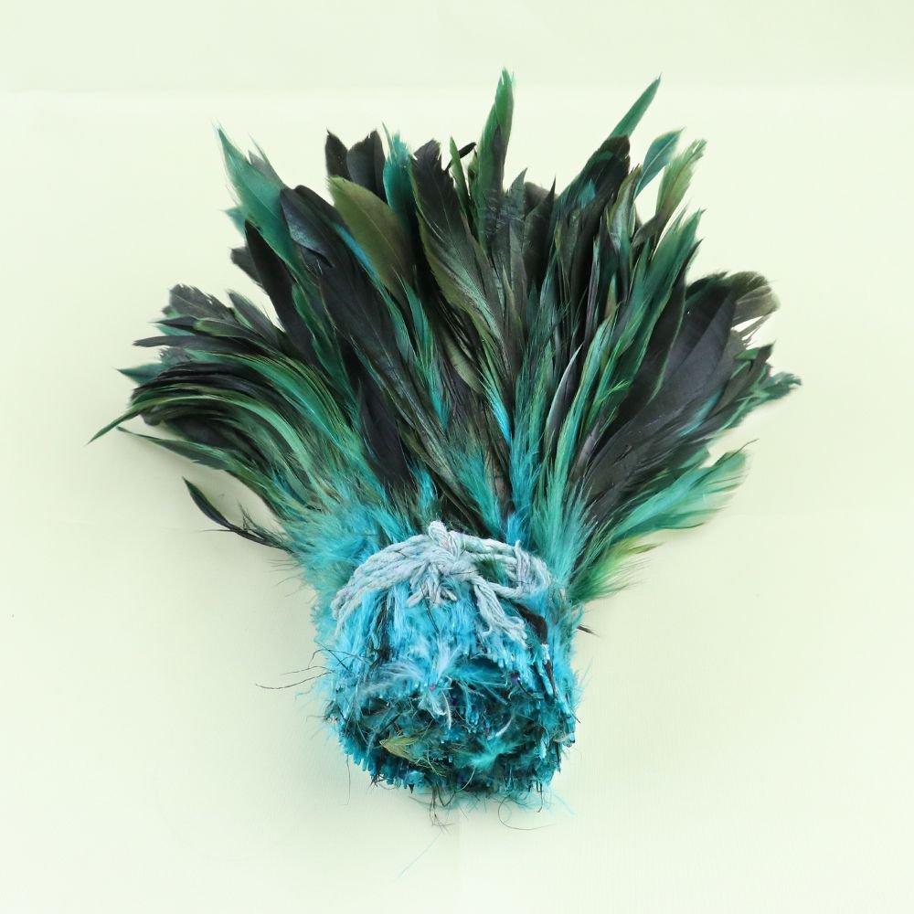 

100 шт. Натуральные петушиные перья 15-20 см DIY Craft Plumas для изготовления украшений, декора костюмов, свадебных аксессуаров для волос, оптом, дешево озеро синий