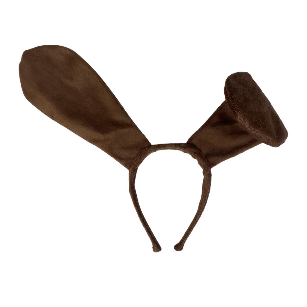 Dog Ears Headband Costume Accessory for Cosplay and Party Wear