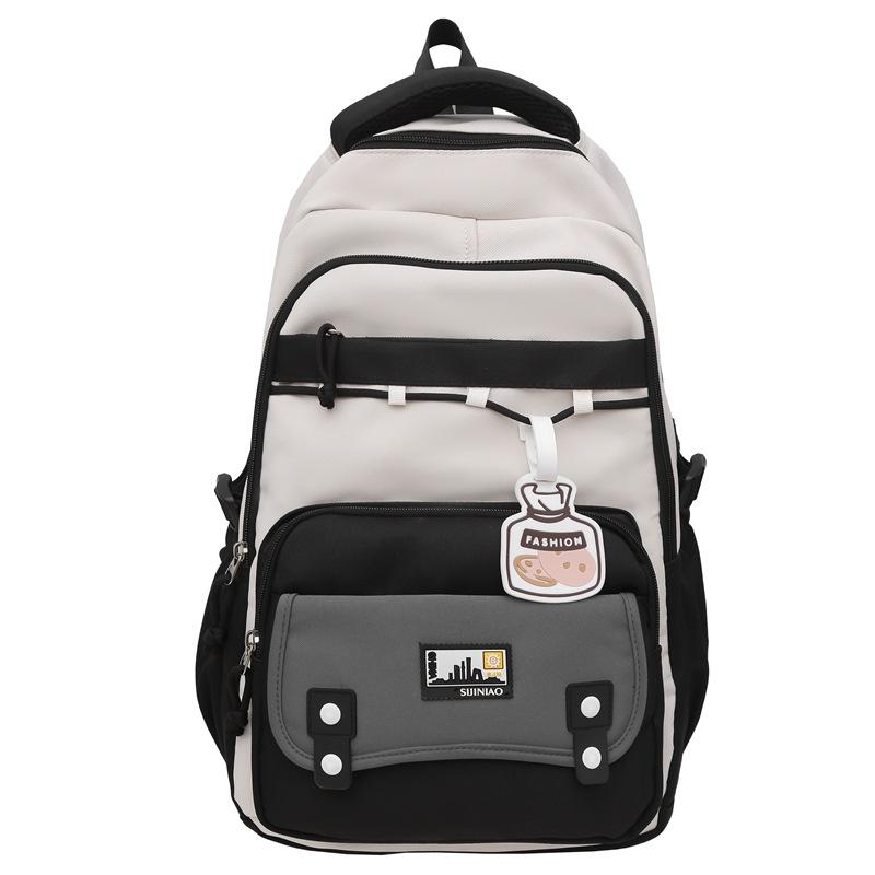 New Female Large Capacity Junior High School Students Schoolbag College Students Leisure Travel Backpack