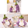 Penguin Adorable Plush Toy Creative Eggplant Penguin Doll Perfect Gift Birthday