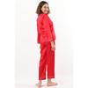 Pierre Cardin Women's Piped Satin Pajama Set