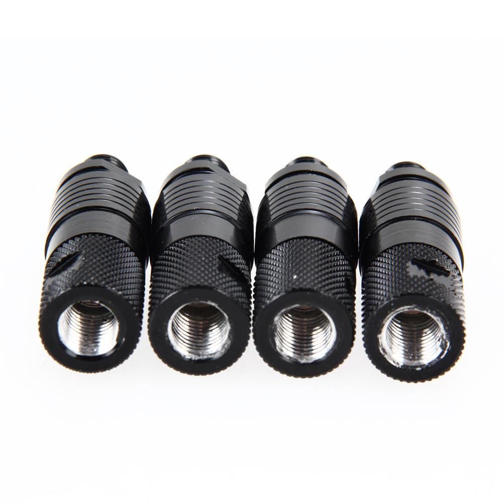 4Pcs Quick Release Connectors Aluminum Alloy Fishing Bite Alarm Adapter Fishing Rod Support Holder Connector Fishing Tools China Mainland