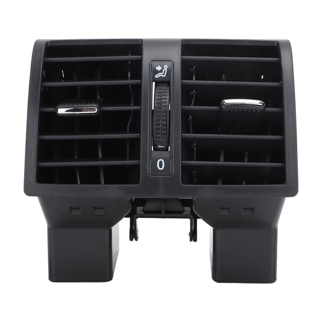 Car Rear Center Air Conditioning Outlet Vent Nozzle 1TD819203 Black Rear AC Outlet Vent for Caddy 2004 To 2015