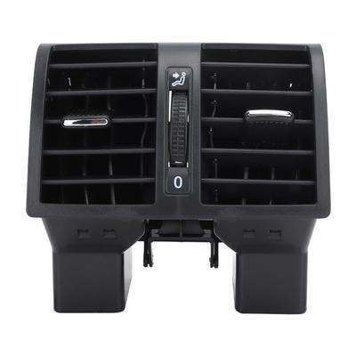 Araba Arka Orta Klima Çıkış Hava Nozulu 1TD819203 Siyah Caddy 2004 ila 2015 için Arka AC Çıkış Havalandırması