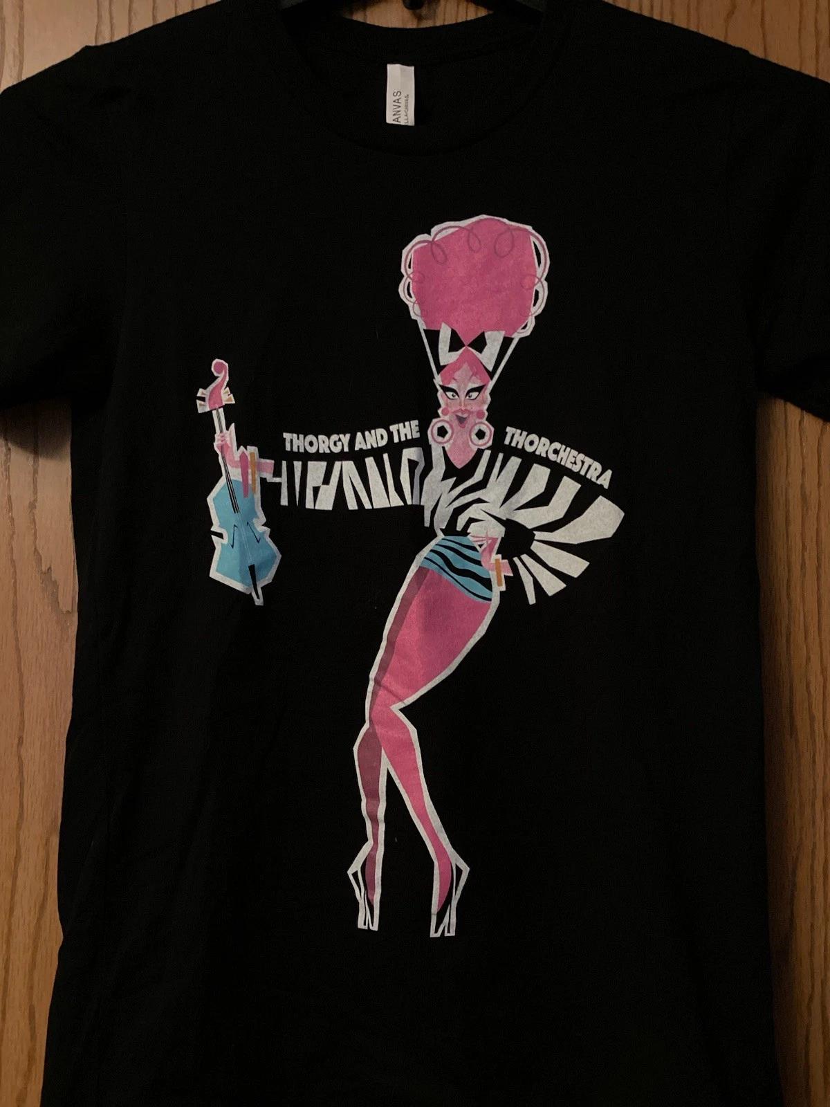 

Thorgy And The Thorchestra - Black Shirt - S - Canvas - Ladies 3XL