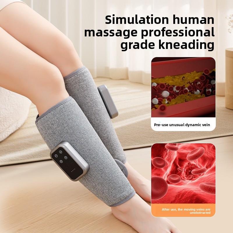Calf Massager Air Wave Electric Air Pressure Dredging Instrument Multifunctional Leg Massager Constant Temperature Hot Compress Leg Beauty Instrument