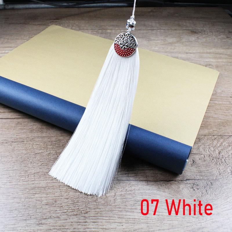2Pcs Polyester Silk Tassel 15CM Handmade Soft Tassels Hanging Rope Pendant Tassel For DIY Crafts Jewelry Making Decoration