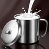 Handle Design Stainless Steel Cup With Lid Travel Mug New Coffee Cup  Travel