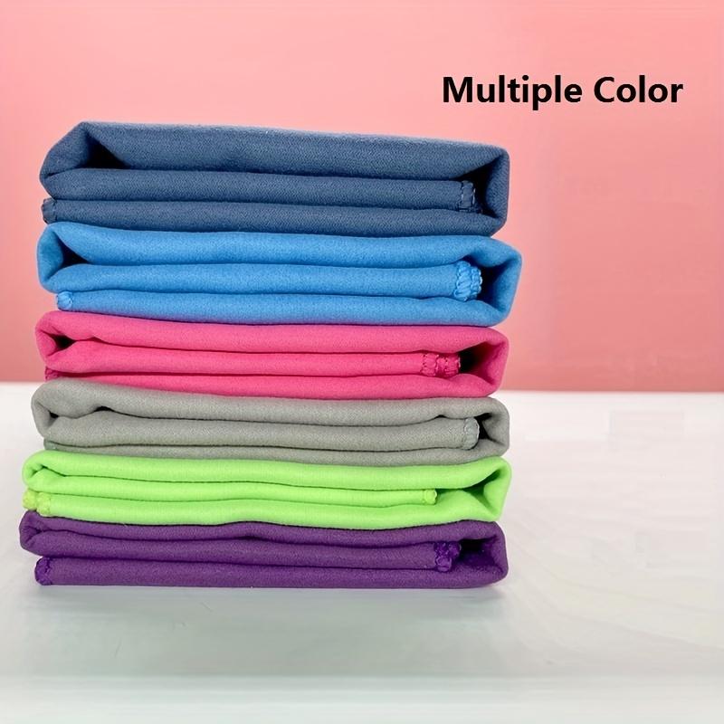Quick Dry Microfiber Sports Towel, Sand Free Lightweight Beach Towel, Absorbent Fast Drying Gym Towel for Travel Camping Hiking Yoga Fitness