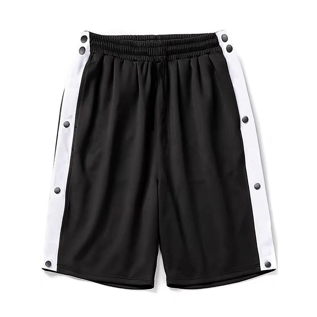 Spring And Summer Men'S Side Full Breasted Shorts Loose Casual Sports Training Pants