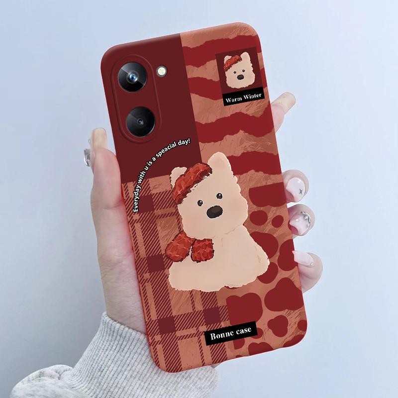 For Realme 10 Pro Phone Case RMX3661 Butterfly Flower Girl Design Soft Silicone TPU Back Housing for Realme 10Pro 5G 2022 Cover