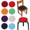Washable Round Chair Pad Sponge Circular Stool Cushion Soft Sit Chair Cushion  For Home Office