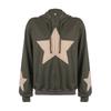 Amerikanisches 3D-gedrucktes Herren-Herbst-Japanstoff-Samt große Größe Nische vielseitiges Kapuzenoberteil Sternenprint Pullover
