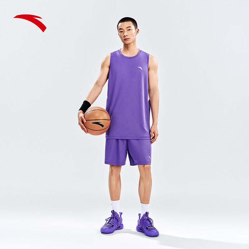 Anta Men s Summer Basketball Training Vest & Shorts Set M