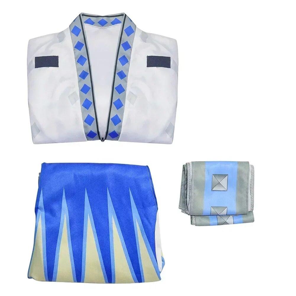 Re Magnifico Wish Cosplay Cappotto Cintura Mantello Costume Wish Re Travestimento Uomo Adulto Bambino Abiti Halloween Carnevale Costume per Gioco di Ruolo