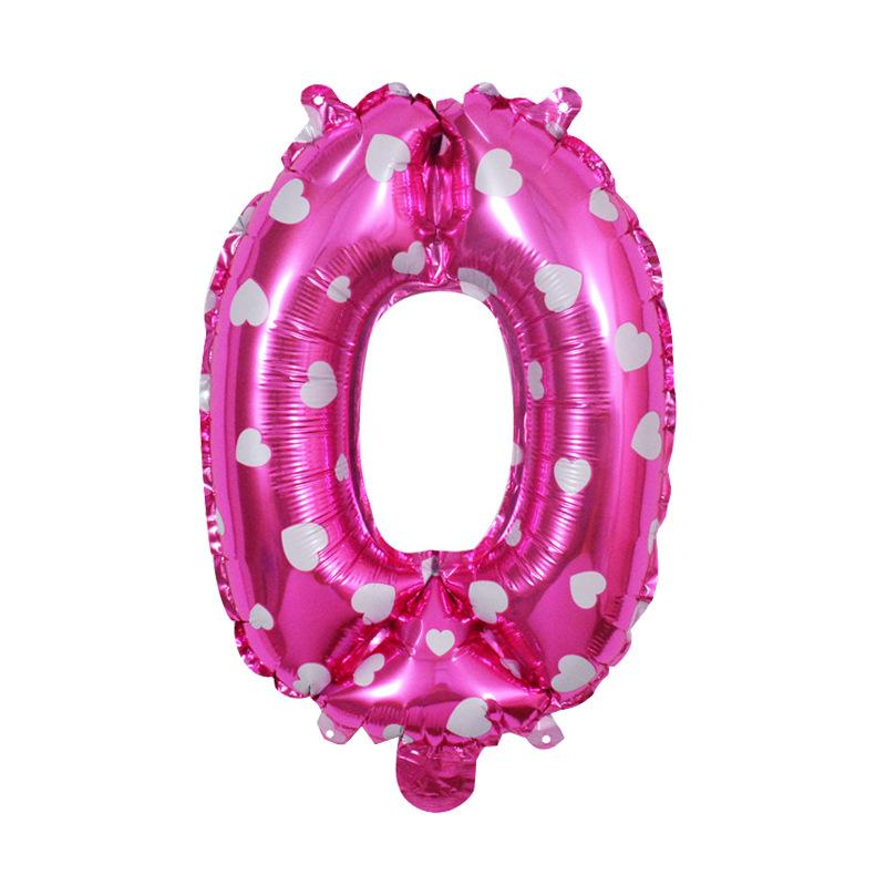 32 Inch Digital Balloon Rose Red Digital Caramel Color Medium Digital Helium Balloon Can Float