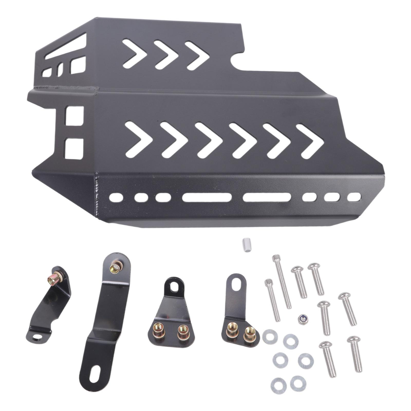 

Metal Engine Cover Chassis Under Guard Skid Plate Compatible for CB400X CB500X Motorcycle Enhanced Defense Easy Install чорний