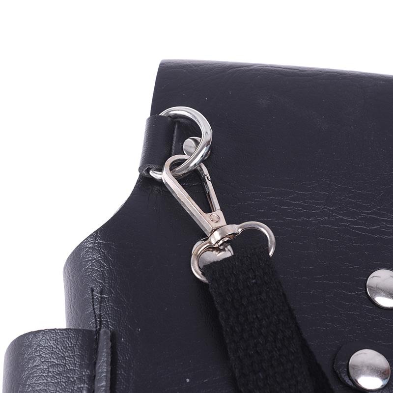 1ks Kadeřnický kufřík na nářadí Taška na nůžky Holstr na holiče Pouzdro Držák Nýtovaná peněženka