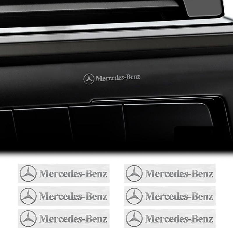 3D Metal Emblem Sticker Car Styling Interior Decoration Decals For Mercedes Benz Brabus Maybach W204 GLC CLA GLK W205 W203 W206