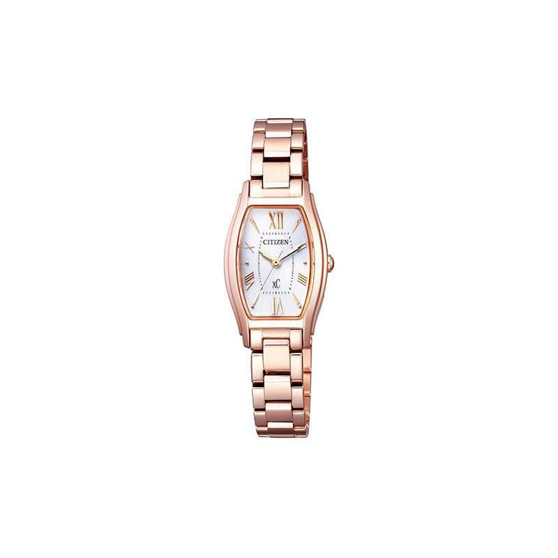 

CITIZEN XC series 50 meters waterproof solar Quartz Steel Strap 19.5mm women s watch white dial EW5543-54A синій