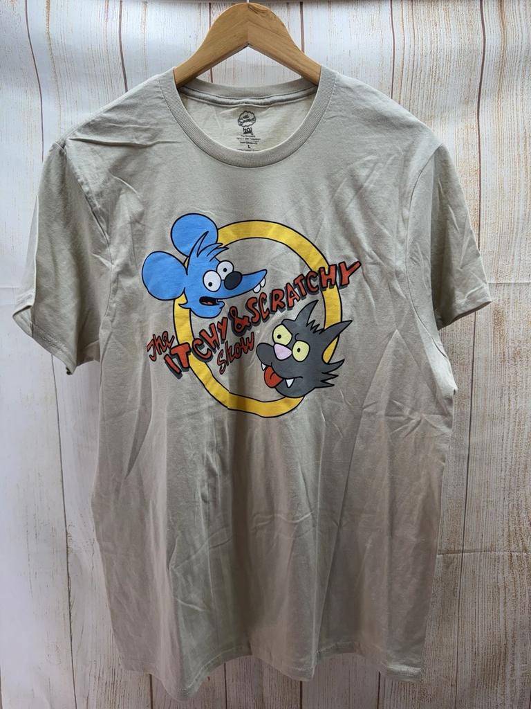 The Simpsons The Itchy And Scratchy Show T Shirt Size Large