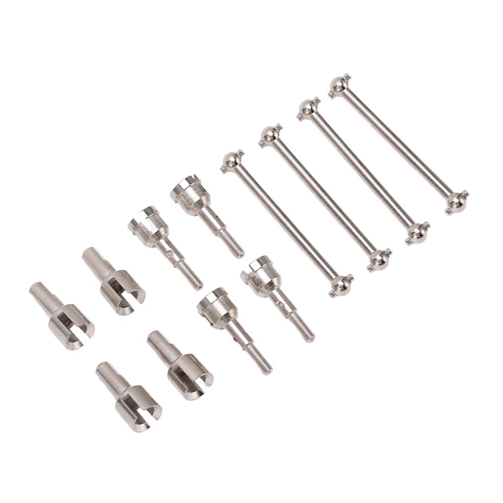RC Dogbone Adapter Diff Cup Joint Axle for WLtoys A949 A959 A969 A979 K929 and Other 1 18 RC Car Silver
