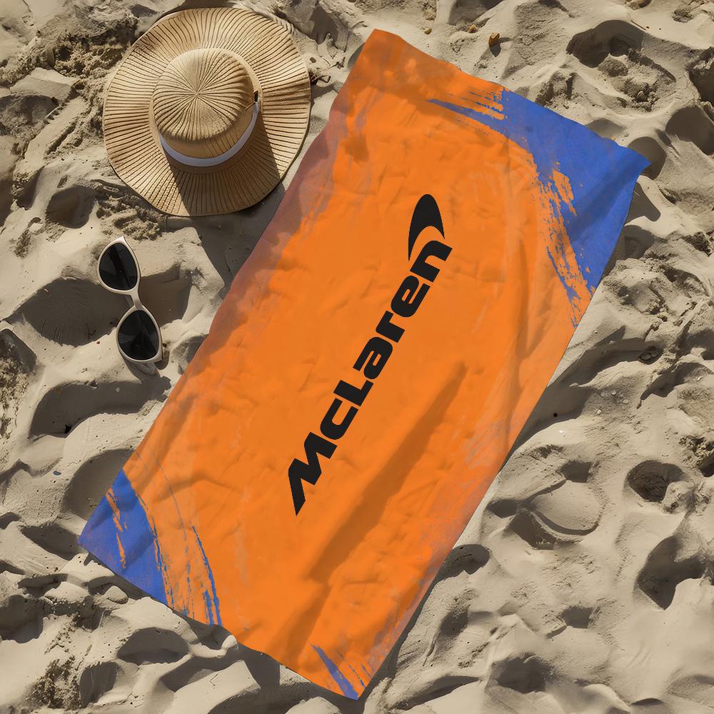 Race M-McLaren-S Cars Logo Towel Soft Pool Gift For Travel Gym Shower Camping Quick Dry Sports Large Beach Towel