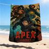 1pc Apex Legends Outdoor Flannel Blanket, Cozy & Warm Soft Te Playful Design, Napping Camping,