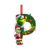 2D Christmas Decoration Pendant Christmas Tree Tag Theme Party Crafts Ornament