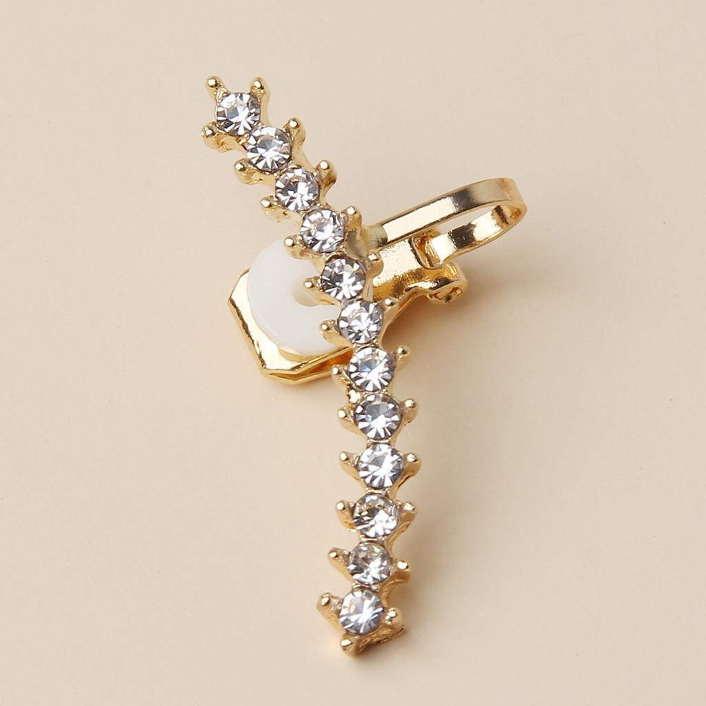 

Клипсы для ушей современные с бриллиантами Вода для подарков и социальных мероприятий