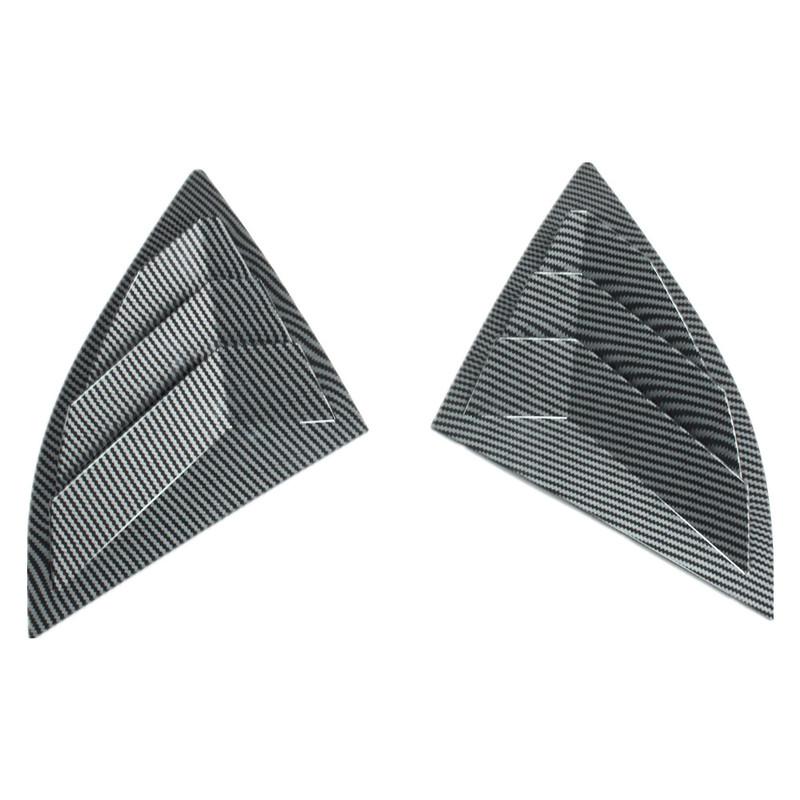 For Toyota Supra A90 A91 2024 2025 Car Rear Window Louver Shutter Cover Side Vent Trim Windshield Cover