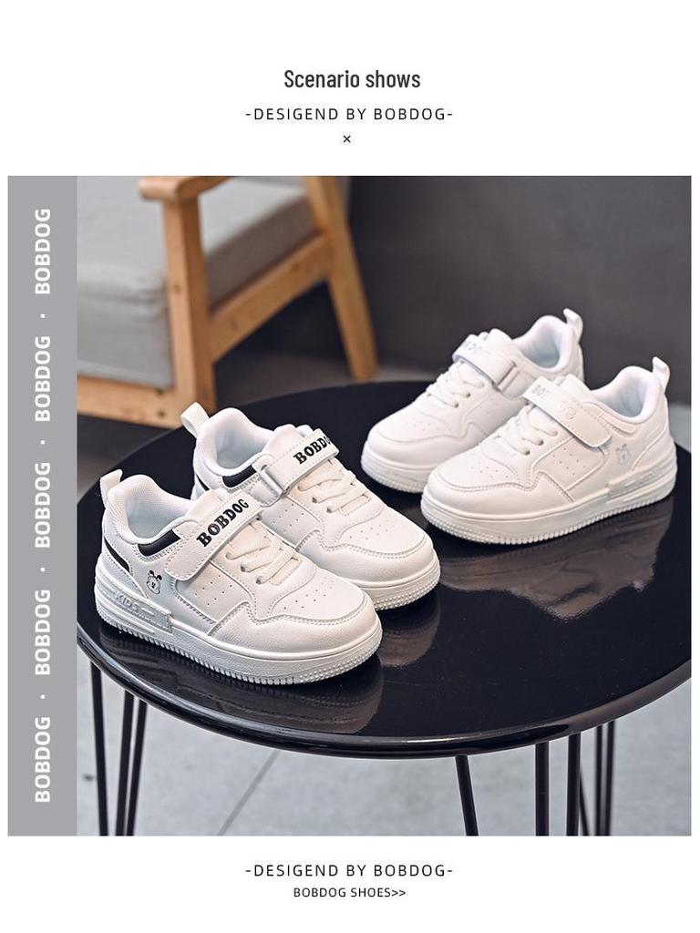 Bobodou Kids' Trendy Sports Shoes - Spring & Autumn Boys' Running Shoes for Middle & Big Kids
